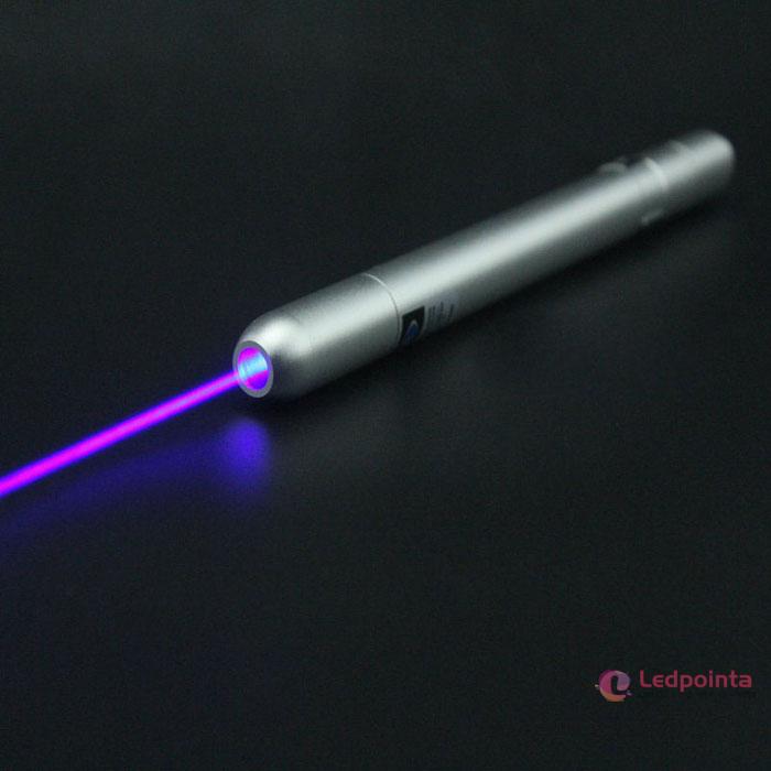 200mw 405nmペン型レーザーポインター紫色